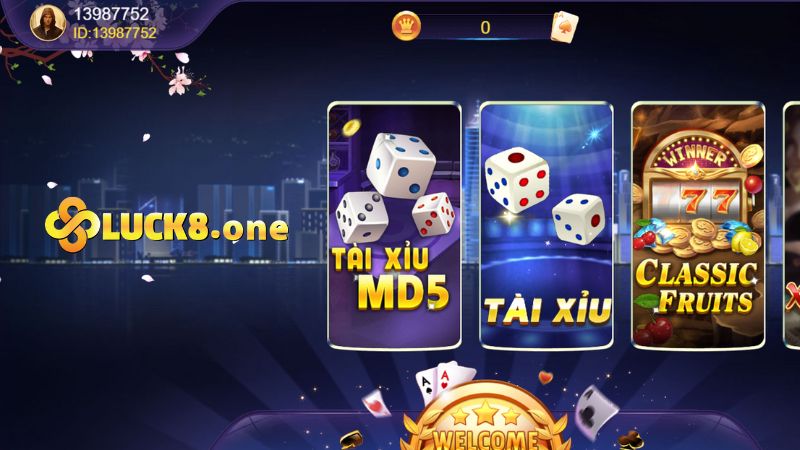 Tỷ lệ thắng cược hoàn hảo chỉ có ở game Tài Xỉu MD5 Luck8